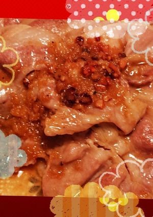 食べるオリーブオイル生姜焼き-レシピのメイン写真