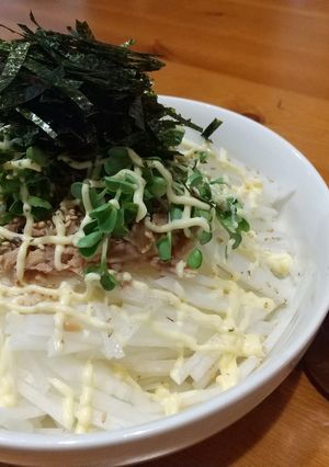 玉ねぎダレで和風大根サラダ-レシピのメイン写真