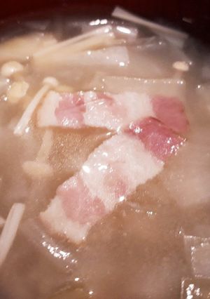 玉ねぎ&大根&きのこのスープ-レシピのメイン写真