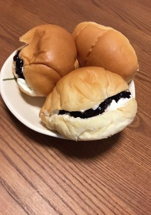簡単！ロールパンをスイーツに☆-レシピのメイン写真