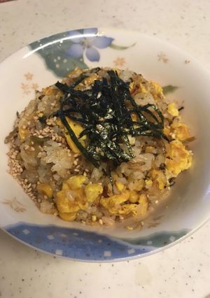 ジャコと高菜のチャーハン!!-レシピのメイン写真