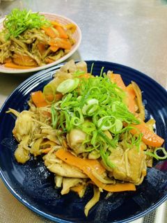鶏肉とキノコのバター醤油炒め-レシピのメイン写真