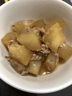冬瓜(とうがん)とシーチキンの煮物-レシピのメイン写真