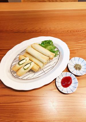 もっちり♡チーズの春巻き-レシピのメイン写真