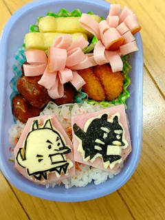 にゃんこ大戦争 キャラ弁①-レシピのメイン写真