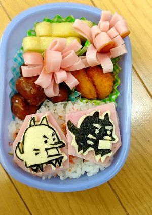 にゃんこ大戦争 キャラ弁①-レシピのメイン写真