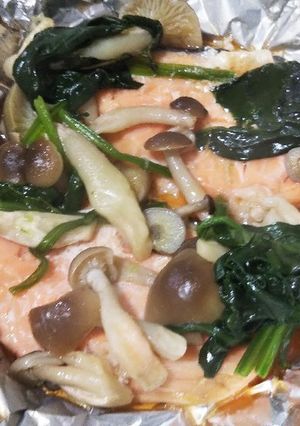 簡単鮭のホイル焼き-レシピのメイン写真