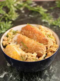 超簡単!カツ丼☆葱とんかつ-レシピのメイン写真