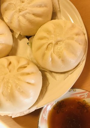辛子醤油＆メイプルシロップの豚まんタレ-レシピのメイン写真