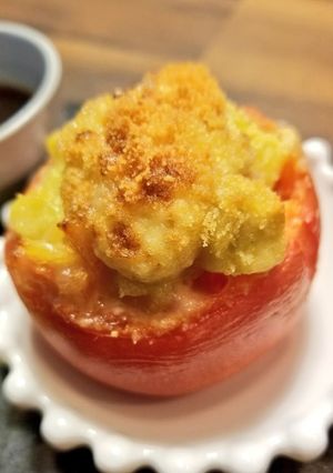 丸ごとトマトさつまいもグラタン風-レシピのメイン写真