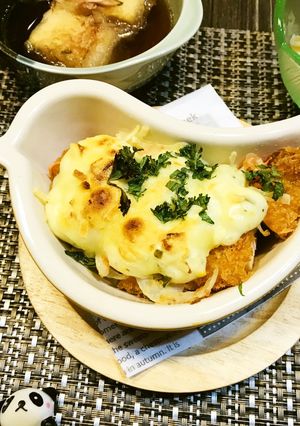 ♡鮭フライタルタルチーズ焼き♡-レシピのメイン写真