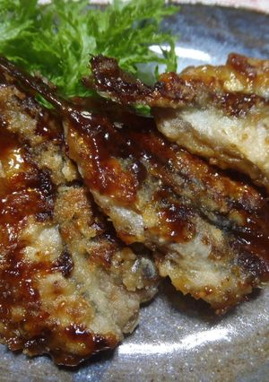 カタクチイワシの…すき焼き味の揚げ煮-レシピのメイン写真