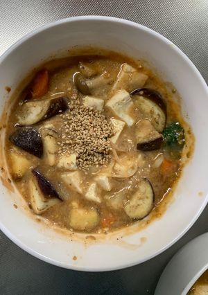 クリーミートマト味噌味豆腐入ナムル風煮-レシピのメイン写真