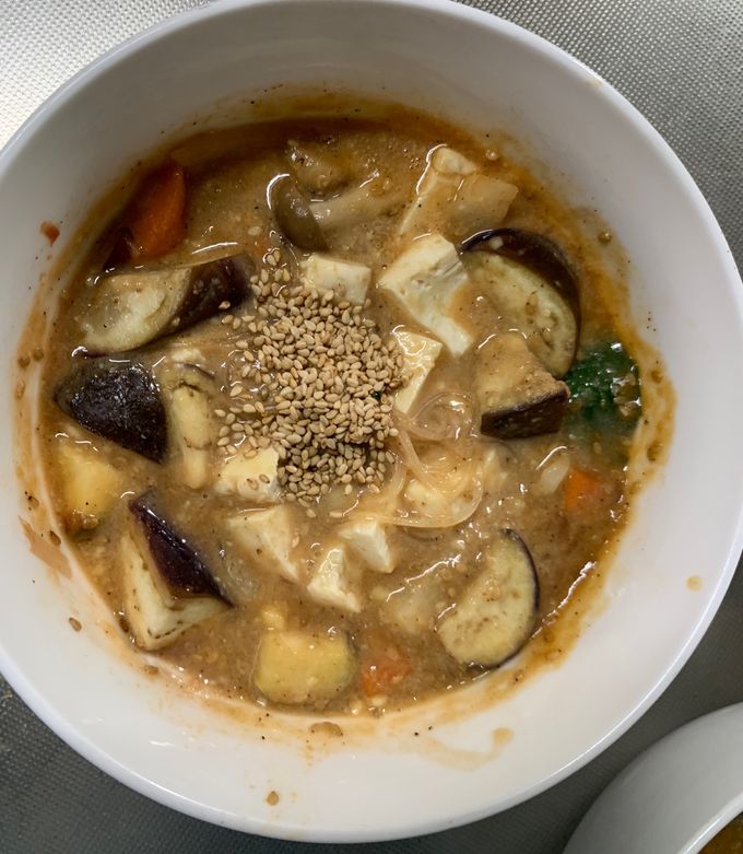 クリーミートマト味噌味豆腐入ナムル風煮-レシピのメイン写真