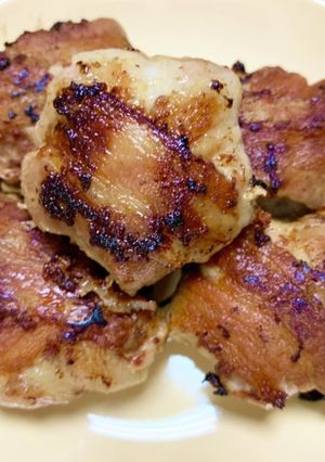 肉団子の豚バラ巻き-レシピのメイン写真