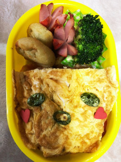 簡単ぐでたまオムライス弁当♪-レシピのメイン写真