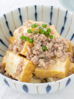 厚揚げの塩そぼろあんかけ☆-レシピのメイン写真