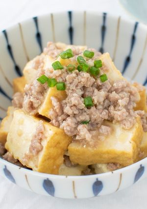 厚揚げの塩そぼろあんかけ☆-レシピのメイン写真