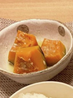 簡単✩かぼちゃの塩麹煮♡南京煮物-レシピのメイン写真