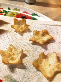 お弁当に餃子の皮でキラキラ星☆-レシピのメイン写真