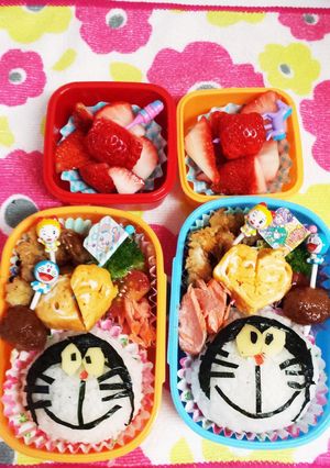 ドラえもん弁当-レシピのメイン写真