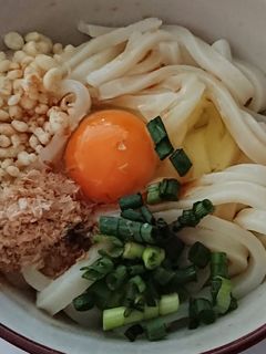 釜玉うどん-レシピのメイン写真