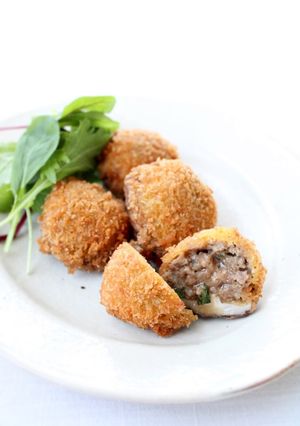 【椎茸の肉詰めフライ】エアー又は揚げて-レシピのメイン写真