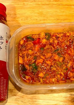 ホット葱サーモン【一風堂ソースアレンジ】-レシピのメイン写真