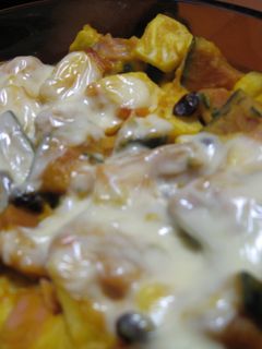 りんごとかぼちゃのおかずグラタン-レシピのメイン写真