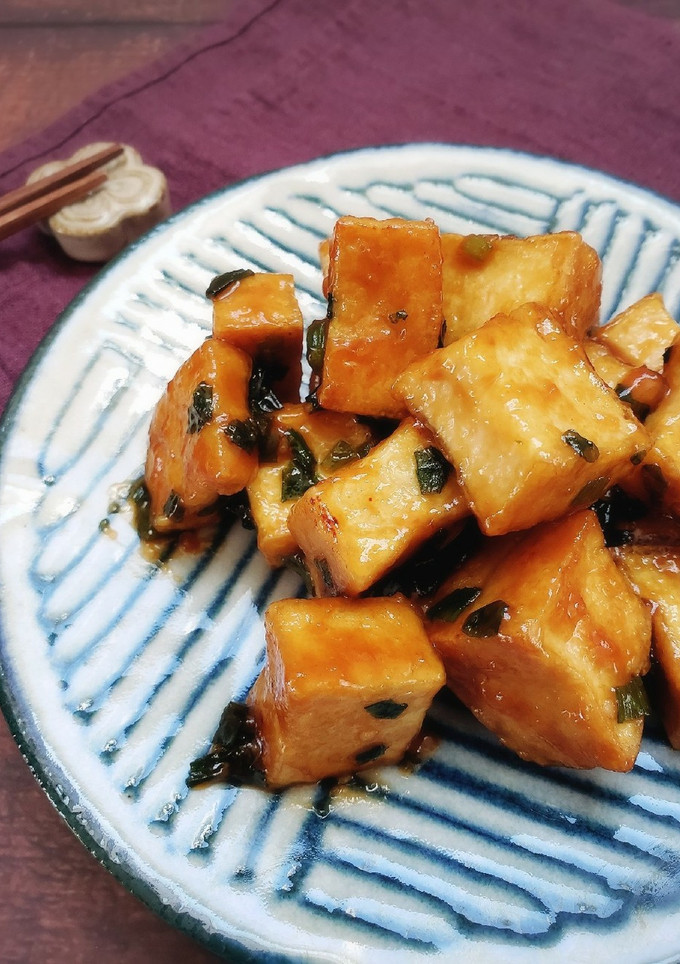 コロコロ厚揚げのこくウマみそ照り焼き-レシピのメイン写真