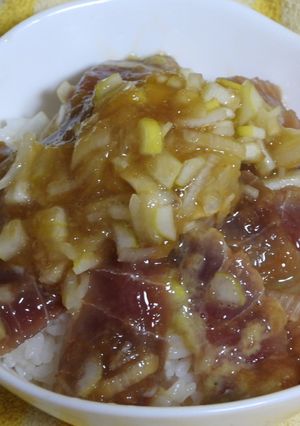 簡単！マグロ漬け丼-レシピのメイン写真