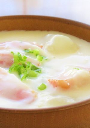 ベーコンと大根のクリームスープ-レシピのメイン写真