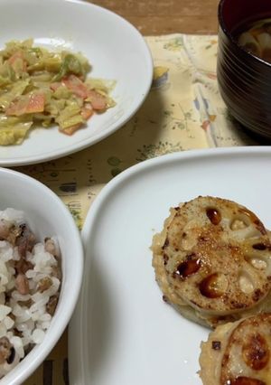 レンコン挟み焼-レシピのメイン写真