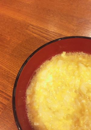 鍋の汁で簡単雑炊-レシピのメイン写真