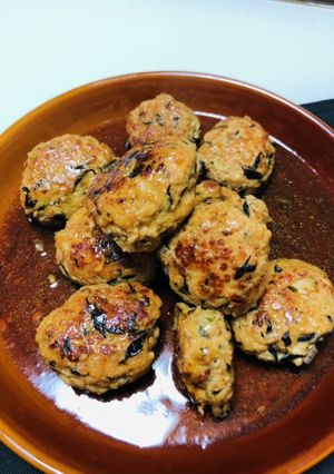 ひじきの煮物入りつくね！簡単で美味しい！-レシピのメイン写真