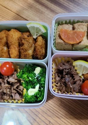 20201125お弁当-レシピのメイン写真