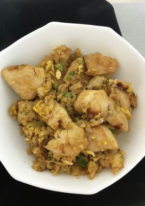 鶏肉ごろごろチャーハン-レシピのメイン写真