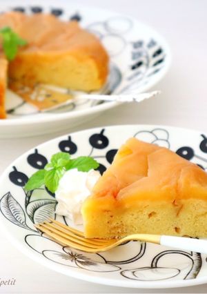 炊飯器で簡単♡タルトタタン風りんごケーキ-レシピのメイン写真