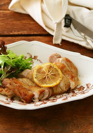 鶏の白だしレモンソテー-レシピのメイン写真
