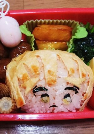 鬼滅の刃 善逸 キャラ弁-レシピのメイン写真