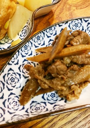 牛ごぼうしぐれ煮-レシピのメイン写真
