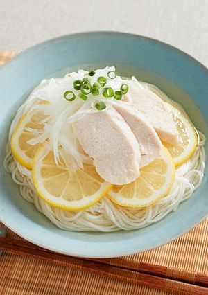 塩レモン白だしそうめん-レシピのメイン写真