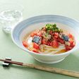 さばトマ白だしそうめん