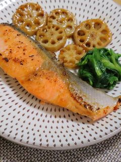 鮭のバター焼き ゆず胡椒風味-レシピのメイン写真