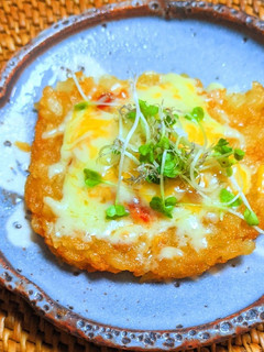 ハッシュドポテトのアラビアータチーズ焼き-レシピのメイン写真
