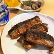 秋刀魚の蒲竜田揚げ