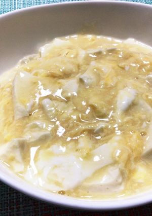 絹豆腐の卵あんかけ丼-レシピのメイン写真