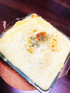 卵とほうれん草のグラタン-レシピのメイン写真