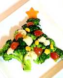茹で野菜で！簡単！クリスマスサラダ
