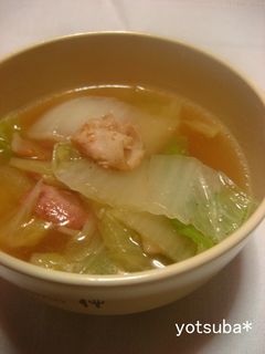 ベーコンと白菜の和風スープ-レシピのメイン写真